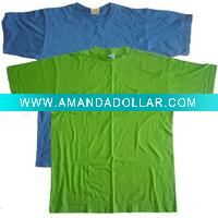 Wholesale Men's blank short sleeve knitted cotton t shirt