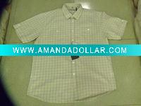 Wholesale 100%COTTON men's short sleeve shirt
