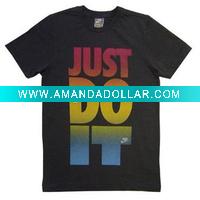 Wholesale Mens short sleeve printed T shirt