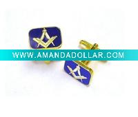 Wholesale soft enamel men's shirt cufflink craft