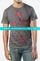 Wholesale 100% organic cotton / bamboo& organic cotton t shirt fashion style