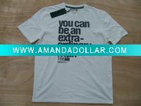 Wholesale Men's round neck printed fashion T shirt