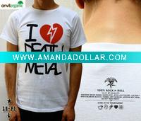 Wholesale 100% organic cotton / bamboo& organic cotton t shirt fashion style