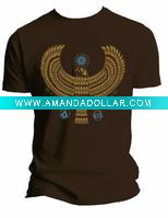 Wholesale 100% organic cotton / bamboo& organic cotton t shirt fashion style