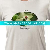 Wholesale 100% organic cotton / bamboo& organic cotton t shirt fashion style