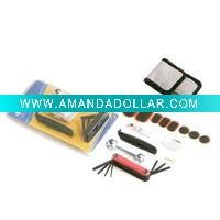 Emergency Bike Tools Kit with pouch and bicycle tools repair