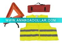 Emergency car kit and tool set