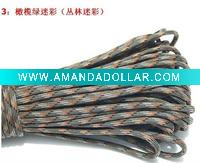 Wholesale CAMO Paracord Cord for Military Survival