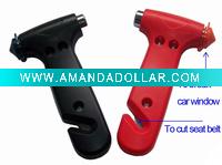 Wholesale Car emergency hammer with knife