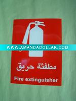 Wholesale Fire Extinguisher pictorial signs