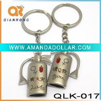 Fashion novelty Loves Metal Keychain QLK017
