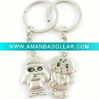 Wholesale Super cute beaded animal keychains