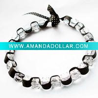 Wholesale plastic beads bracelet