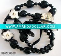 plastic beads necklace
