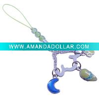 Wholesale fashion bead mobile phone chain