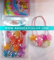 Wholesale fashion elastic bead hair band for kids africa