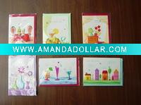 Wholesale Hand made greeting card/professional greeting card/gift card/ everyday card kits manufacture&supplier