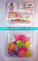 Wholesale fashion elastic bead kit hair accessories