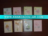 Wholesale handmade paper card/greeting card/paper card/handmade decoration everyday card/everyday card kits manufacturer&supplier
