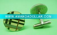 metal cufflink button