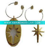Wholesale wine glass charm