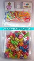 Wholesale fashion elastic bead hairband for kids