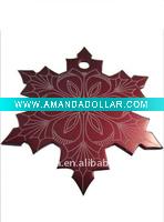 Beautiful maple leaf shape dog tags