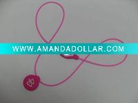 Wholesale fashionable design 2011 hot selling silicone power necklace