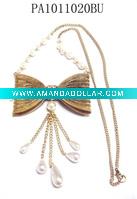 Wholesale Bow pendant Necklace