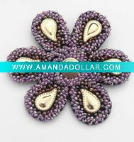 Glass Beads Brooches