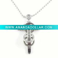 Wholesale Fashion sword cross necklace