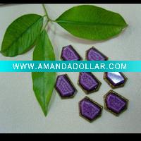 Wholesale fance purple PP resin beads
