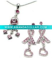 Wholesale 2011 Fashion jewelry,Silver Rhinestone Beads Necklace