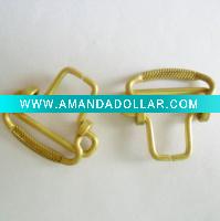 Wholesale unique brass wire buckle