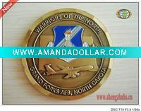 Metal Durable Round Badge
