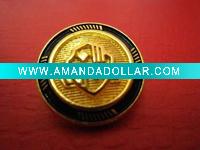 Wholesale brass fashion buton