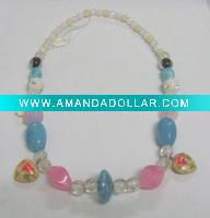 Wholesale fashion fancy beaded necklace jewelry