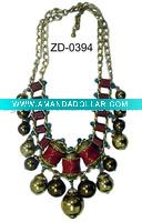 Wholesale Fancy Necklace made with rows of various beads