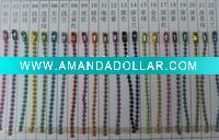 Wholesale Nice metal colored ball chain