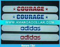 Wholesale The Silicone custom slap bracelet
