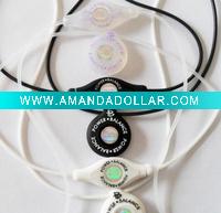 hot-sell various shapes silicone power necklace