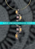 Wholesale 2011 Fashion jewelry,Silver Rhinestone Beads Necklace