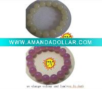 UV bead bracelet/