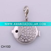 Wholesale CH100 fashion fish charm