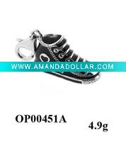 Wholesale 2011 Hot Sale 925 Sterling Silver Charm with enamel