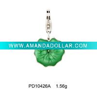 Wholesale 925 sterling silver enamel charm pendant