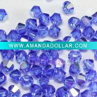 Wholesale Faceted Crystal Bicone Beads Light Sapphire AB 5301 For Swa