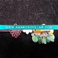 Wholesale Natural jadeite, Mobile Phone Charm Jewelry