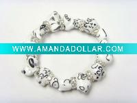 Wholesale chinese zodiac beads bracelet HYB0096