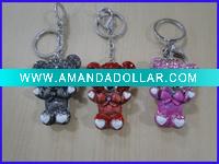 Wholesale 3asst fashion teddy bag charm
